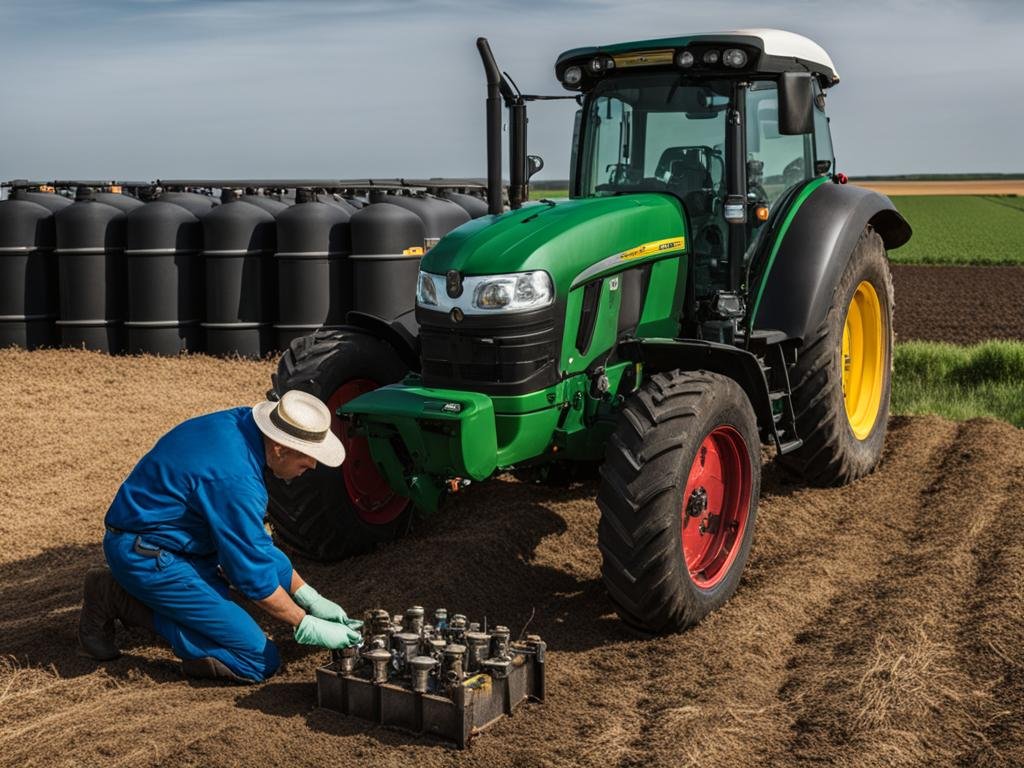 maintain farming equipment